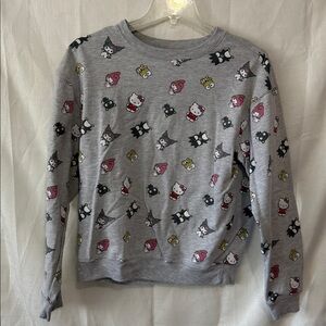 Sanrio Gray Character Print Top